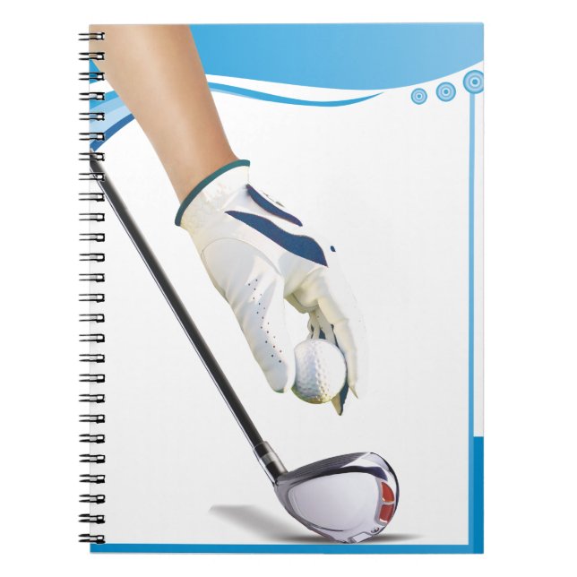 Cahier à spirale noir et blanc avec photos (Devant)