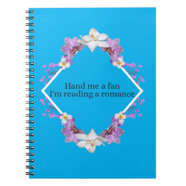 Cahier à spirale pour amoureux de romance (Devant)