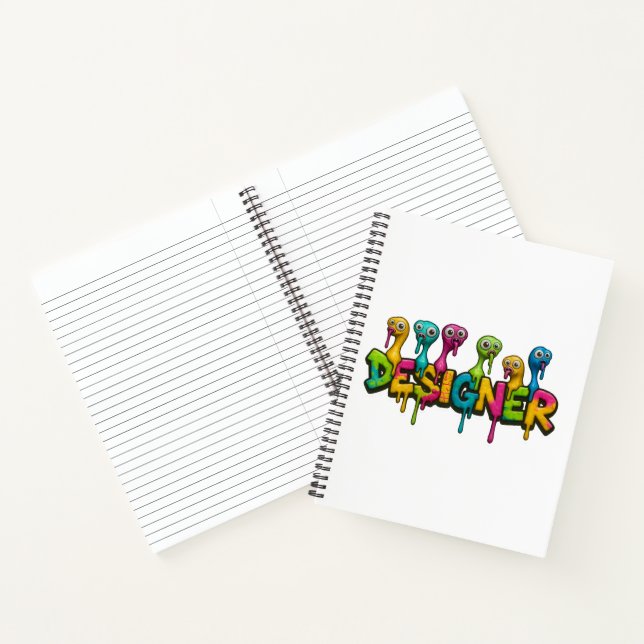 🎨 Cahier à spirale pour esprits créatifs 💡📓 (Intérieur)