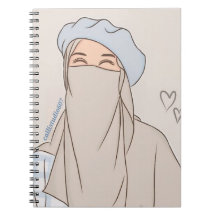 Cahier à spirale pour filles