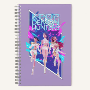 Cahier à spirale pour groupe d'idoles d'anime K-Po