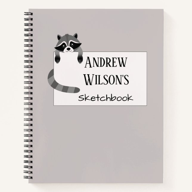 Cahier à spirale pour les amoureux des animaux Rat (Devant)