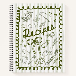 Cahier à spirale Recettes de proximité