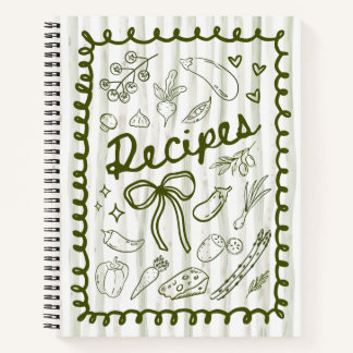 Cahier à spirale Recettes de proximité