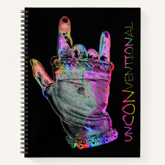 Cahier à spirale Rock Unconventionnel