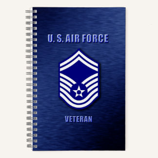 Cahier à spirale Senior Master Sergeant USAF