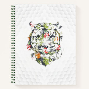 Cahier à spirale TIGRE TROPICAL Journal primaire K