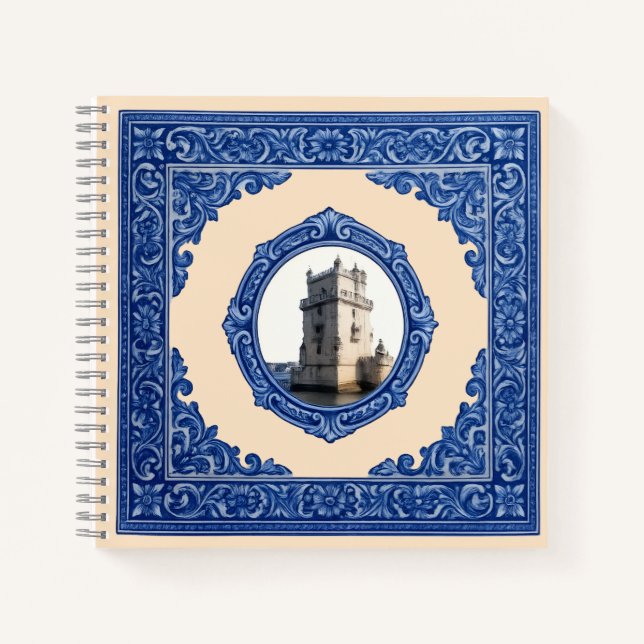 Cahier à Spirale "Tour de Belém": Âme de Lisbonne  (Devant)