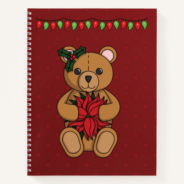 Cahier à spirales Le cadeau de Teddy (Devant)