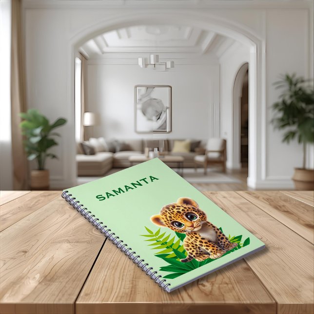 Cahier à thème faune avec nom (Créateur téléchargé)