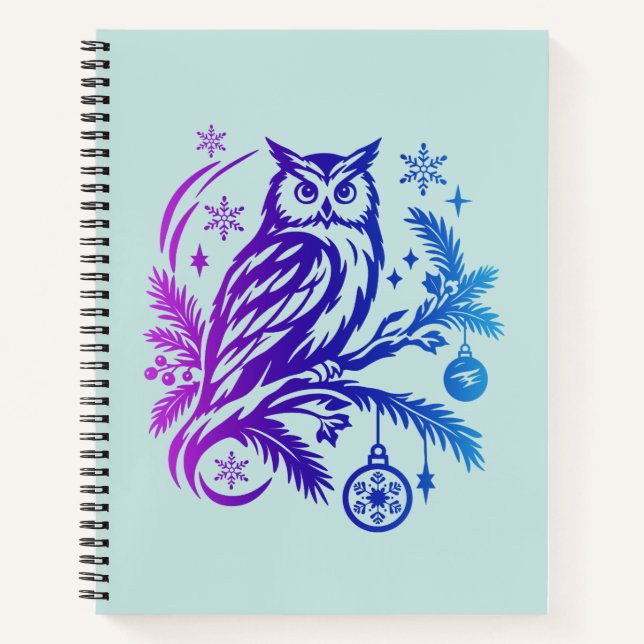 Cahier à thème hivernal (Devant)