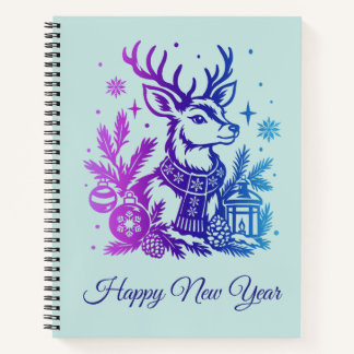 Cahier à thème hivernal