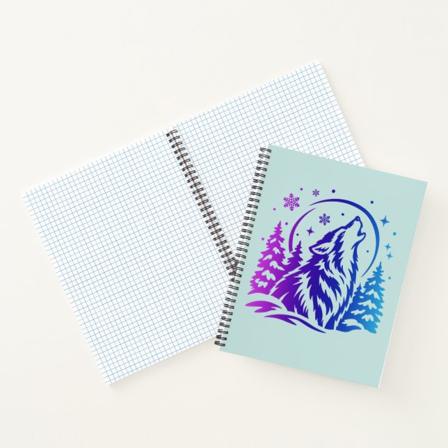 Cahier à thème hivernal (Intérieur)