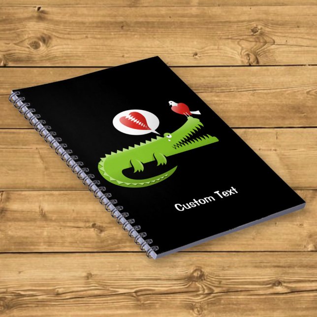 Cahier Alligator amoureux (Créateur téléchargé)