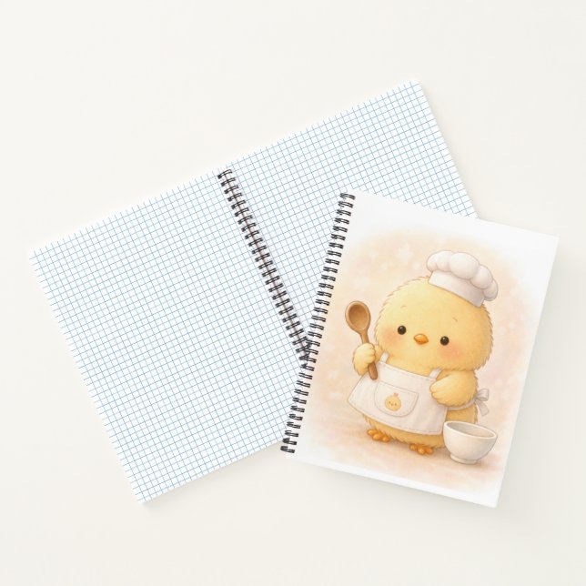 Cahier Alma Chick Cuisine Mignonne (Intérieur)