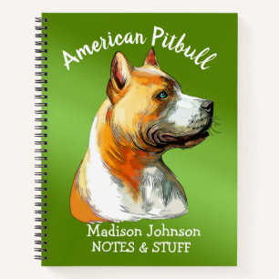 Cahier American Pitbull retour à l'école