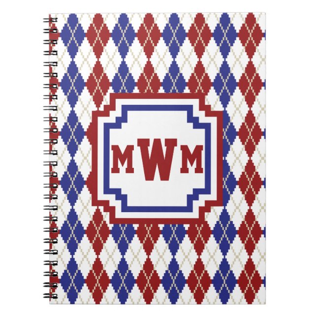 Cahier Americana Argyle (Devant)