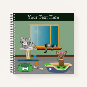 Cahier Amis à Fourrure - Cadeau Adorable pour Amat
