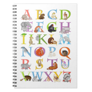 Cahier Animal ABC (version bleue)