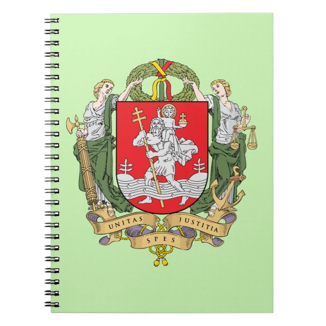 Cahier Armoiries de Vilnius, Lituanie (Devant)