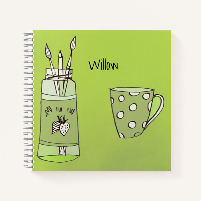 Cahier artistique 3 personnalisable (Devant)