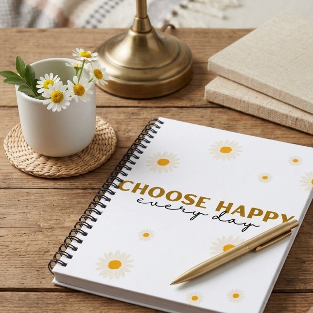 Cahier aux vibrations printanières florales. (Créateur téléchargé)