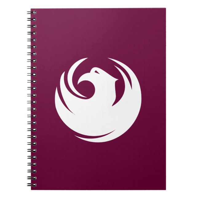 Cahier avec le drapeau de la ville de Phoenix (Devant)
