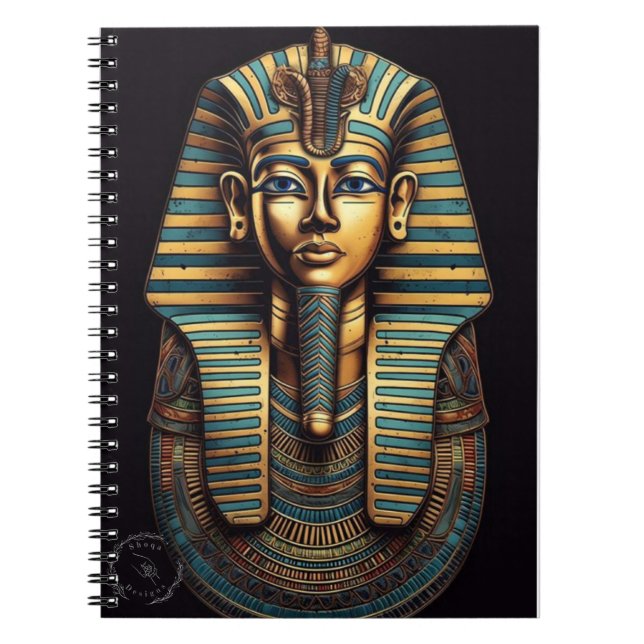 Cahier avec une couverture pharaonique (Devant)