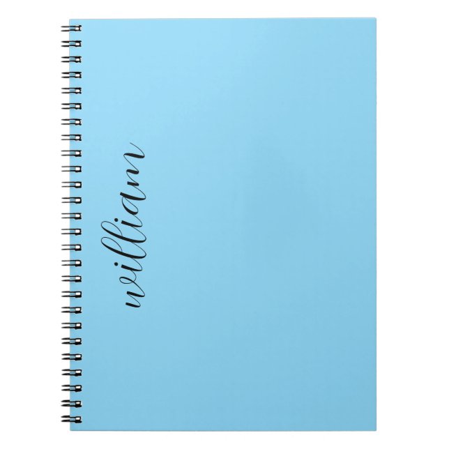 Cahier cadeau avec monogramme féminin de couleur s (Devant)