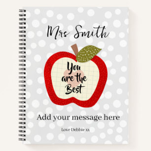 Cahier Cadeau de Retraite pour Enseignant, Joli Po