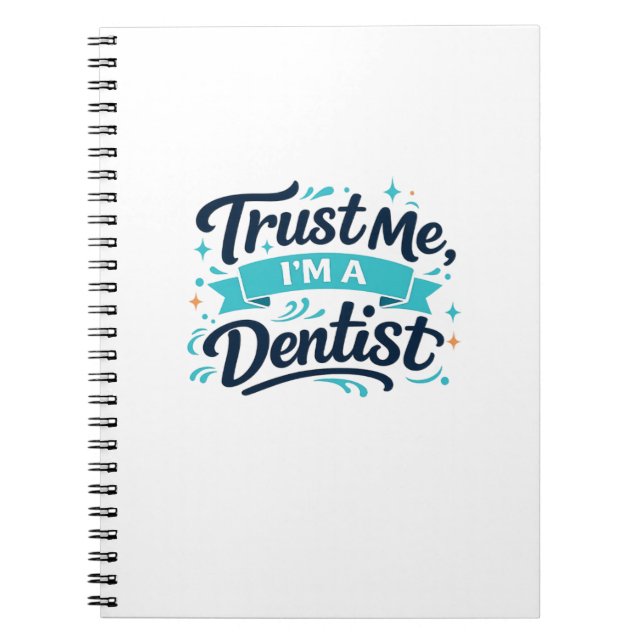 Cahier cadeau drôle pour médecin  (Devant)