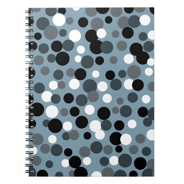 Cahier Cadeau Gris Rétro Cool (Devant)