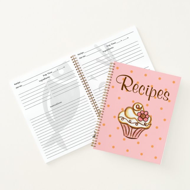 Cahier cadeau pour organiser les recettes de cuisi (Intérieur)