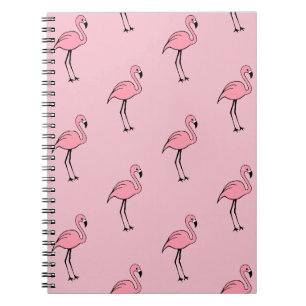 Cahier Cadeau Retro Flamant Rose pour Bureau et Éc