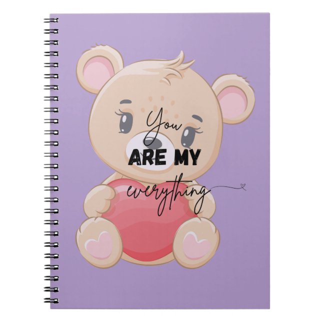 Cahier | cadeaux amoureux | idée cadeau | concepti (Devant)