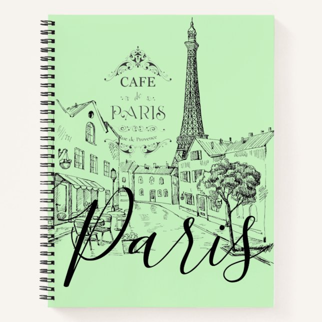 Cahier Café Paris (Devant)