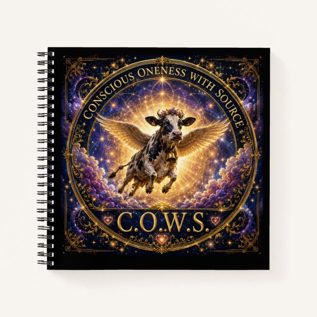 Cahier carré C.O.W.S.  (Devant)