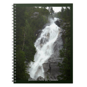 Cahier Cascade Shannon Falls BC Souvenir