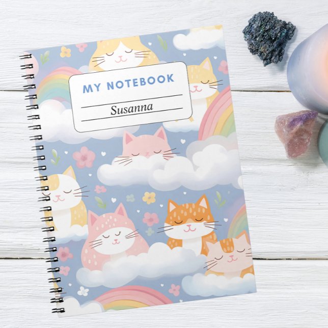 Cahier Chats de Rêve dans les Nuages (Créateur téléchargé)