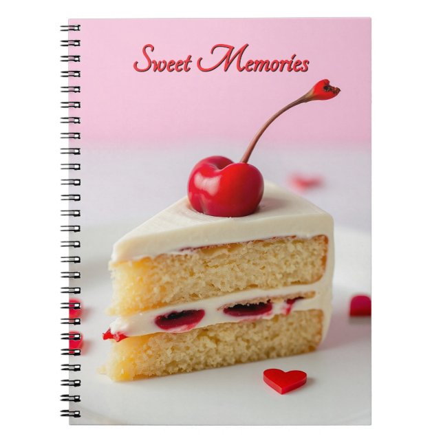 Cahier Cherry Ontop Souvenirs Sucrés (Devant)