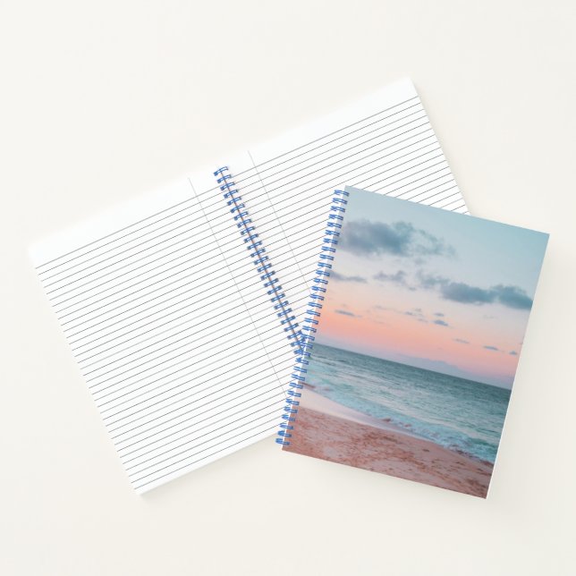 Cahier Ciels de Coucher de Soleil Poétique (Intérieur)