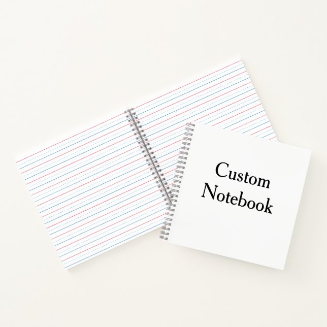 Cahier Classique 8,5" x 8,5" (Intérieur)