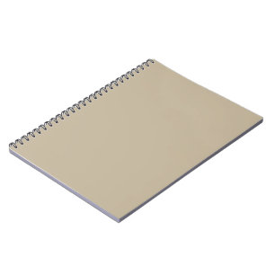 Cahier Classique Beige Minimaliste Cadeau Prem