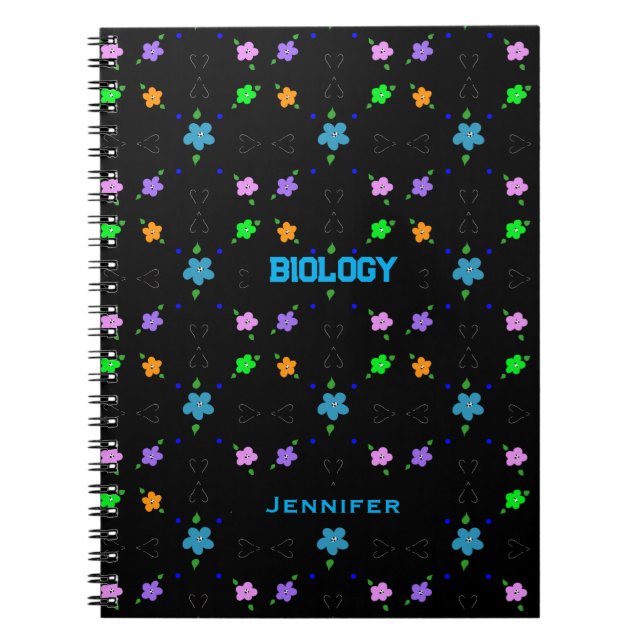 Cahier Classique Blackout Daisy (Devant)