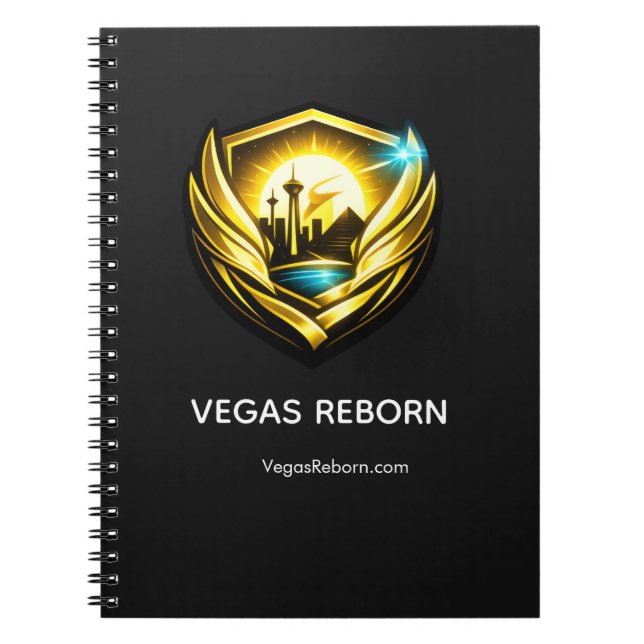 Cahier Classique Vegas Reborn Gold Crest (Devant)