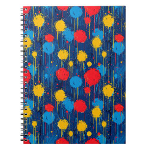 Cahier Color Splash Cadeau de journal intime d'art