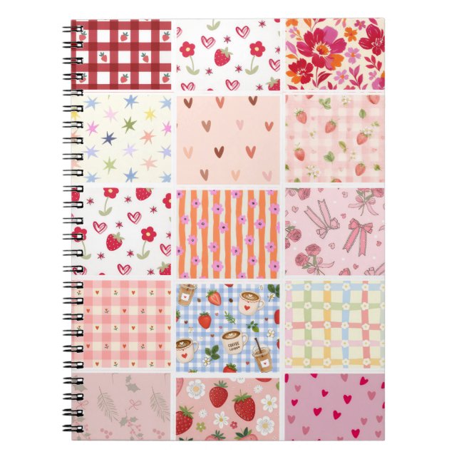 Cahier Coquette Mignon Esthétique  (Devant)