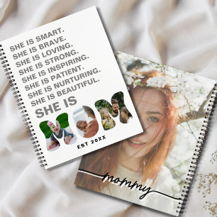 Cahier d'affirmations personnalisé Cadeau photo no