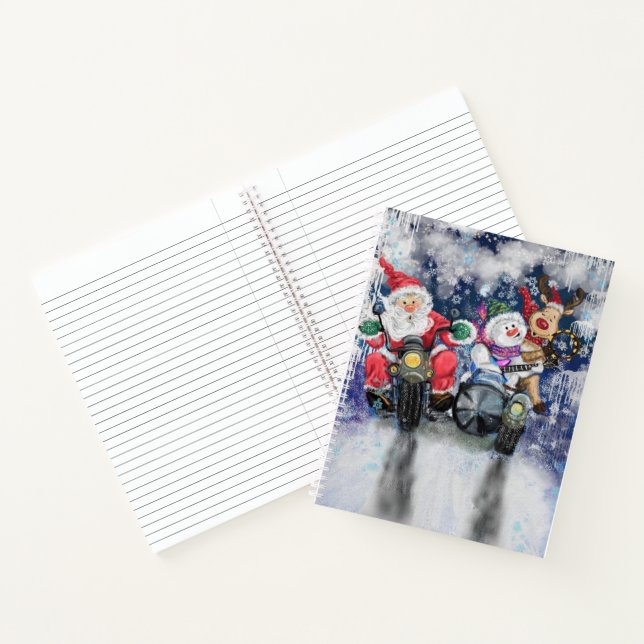 Cahier d'amis de Noël heureux (Intérieur)