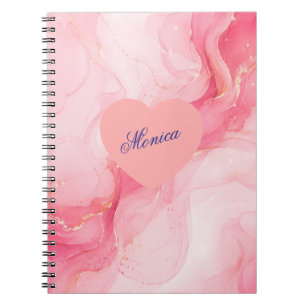 Cahier d'art abstrait personnalisé Cadeau pour les
